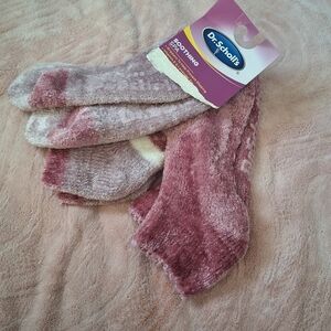 Dr. Scholl's Soft Pink and Cream Socks
